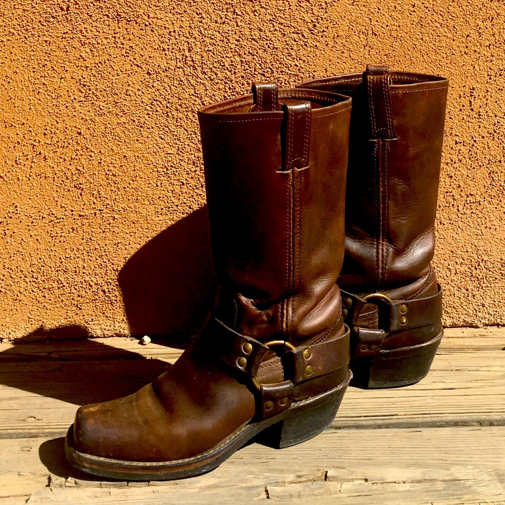 Frye harness Motorcycle boots